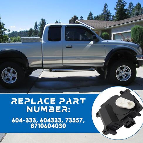 HVAC Heater Blend Door Actuator Fits for Toyota for Tacoma 2001-2004, for Toyota for 4Runner 2000-2002 Heater Blend Door Levers, Replace for 604-333 in Saudi Arabia
