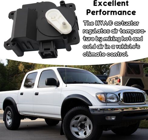 HVAC Heater Blend Door Actuator Fits for Toyota for Tacoma 2001-2004, for Toyota for 4Runner 2000-2002 Heater Blend Door Levers, Replace for 604-333 in Saudi Arabia