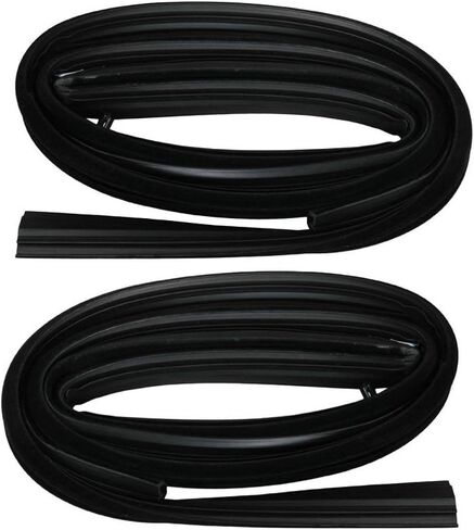 Front Door Glass Run Channel Weatherstrip Seals Pair for Blazer 73-74 87-91,for C10 75-86 & Pickup 73-74 & Suburban 73-86,for C20 75-86 & Pickup 73-74 & Suburban 73-86 Truck 901-79536 in Saudi Arabia