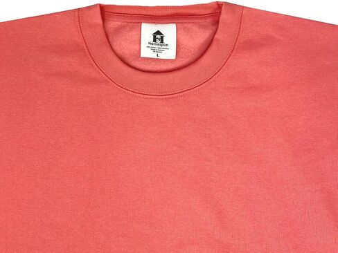 Homespun Ultra Soft 3-End Ringspun Cotton/Poly Fleece Crewneck Sweatshirts in Kuwait