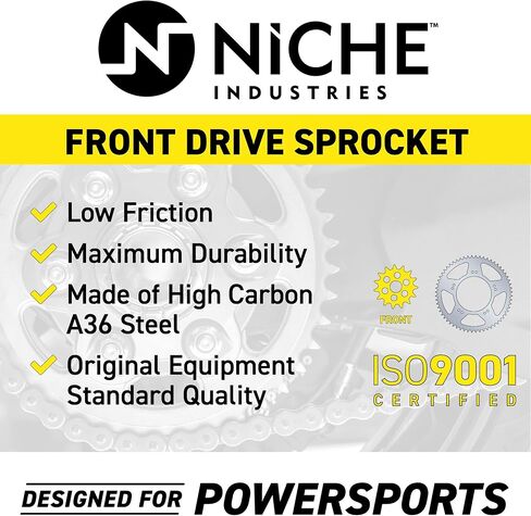 NICHE 428 Pitch 13 Tooth Front Drive Sprocket for Kawasaki KLX140 13144-0045 in Saudi Arabia