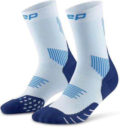 CEP Core Run 5.0 Mid Cut Crew Compression Socks للرجال والنساء - الأداء الجوارب الجوارب مع الوقاية من نفطة in Kuwait