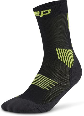 CEP Core Run 5.0 Mid Cut Crew Compression Socks للرجال والنساء - الأداء الجوارب الجوارب مع الوقاية من نفطة in Kuwait