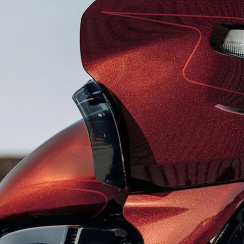 XMT-MOTO SIDE WINGS AIR DEFLECTORICTION FAIRING FIT FOR HARLEY 2024-2025 CVO ROAD GLIDE ST FLTRXSTSE ، 2024-2025 ROAD GLIDE FLTRX ، 2023-2025 CVO ROAD GLIDE FLTRXSE in Kuwait