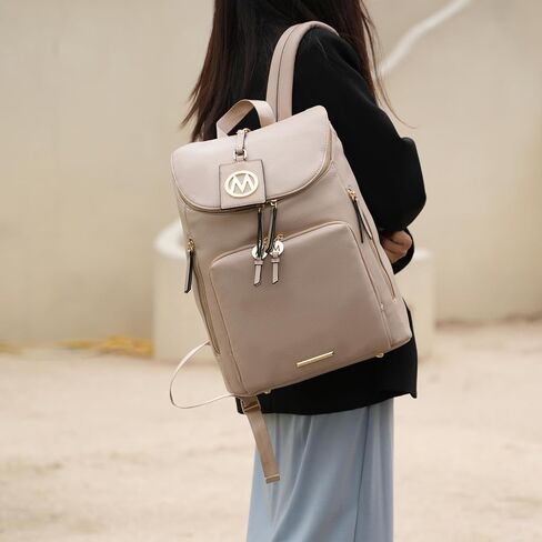 مجموعة حقيبة الظهر MKF Collection for Women Vegan Leather Leather Toponle Ladies Fashion Fashion Bag-Daypack by Mia K in Kuwait