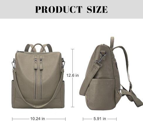 حقيبة يد حقيبة على ظهر حقيبة ظهر للنساء: Fashion Ladies Convertible Propack Counter Counter Counter Counter Counter For Travel in Kuwait