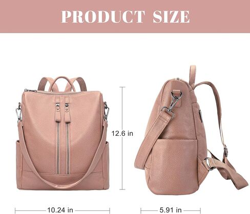 حقيبة يد حقيبة على ظهر حقيبة ظهر للنساء: Fashion Ladies Convertible Propack Counter Counter Counter Counter Counter For Travel in Kuwait