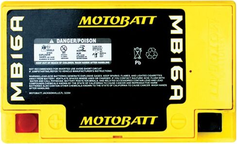 Motobatt MB16A 17.5AH بطارية ، MB16A in Saudi Arabia