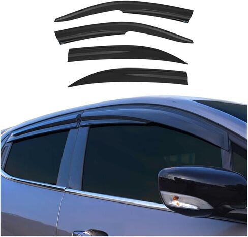 OMAC Front Bug Shield Hood Deflector Guard Honda Civic 2006-2011 Sedan Smoke in Kuwait