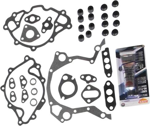 حشية محرك Partsflow Full Engine مجموعة 1963-1982 Ford 260 289 302 Ford 302 Full Gasket Set Fits 1968-1982 Ford 302 V8 2 قطعة ختم خلفي P/N F302-4 4.3L 4.7L 5L V8 OE#260-1125 in Saudi Arabia