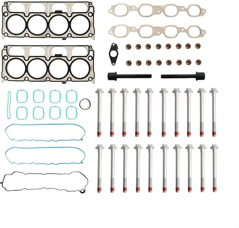 HS26744PT Cylinder Head Gasket مع مسامير الرأس لعام 2014-2020 شيفروليه سيلفرادو 1500 ضاحية Tahoe GMC Sierra 1500 Limited Yukon XL 5.3L V8 L83 استبدال HS549996 HGS4308 HS8429 in Kuwait