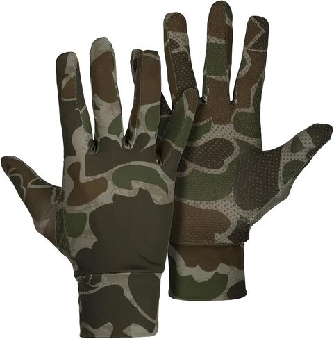 Drake Stretch Fit Gloves Mossy Oak Bottomland OSFM in Saudi Arabia