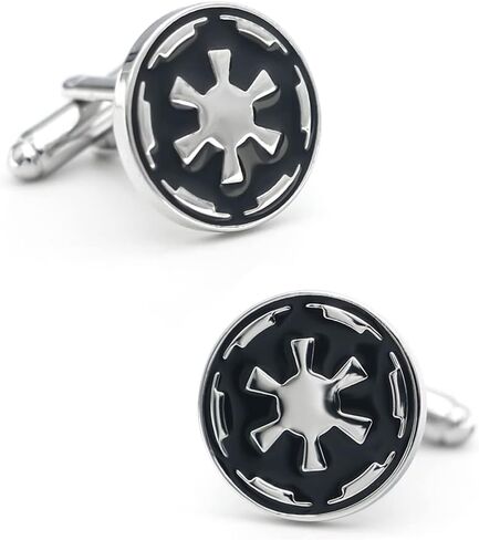 Igame Movie Star Cuff Links War Film Symbol Design Vintage Cufflinks مع صندوق هدايا in Kuwait