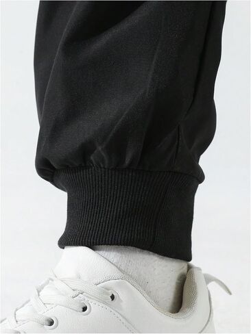 SOLY HUX Men's Sweatpants Drawstring Waist Printed Cargo Pants Street Outdoor Joggers with Pockets in Saudi Arabia