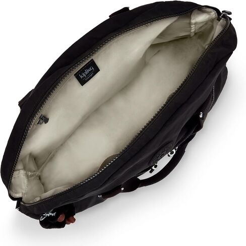 Kipling Women's Eugina Satchel ، حزام كتف مصنوع يدويًا ، جيوب خارجية ، كيس واقية من النايلون in Saudi Arabia