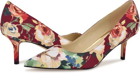 حذاء Arlene Pump للسيدات من Nine West، جلد سويدي عنابي 603، 11 in Saudi Arabia