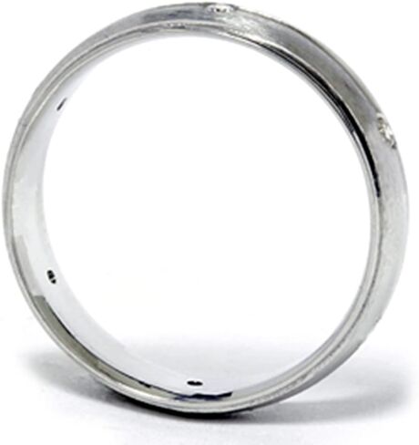 P3 Pompeii3 Mens 950 Platinum Diamond Band خاتم الزفاف in Saudi Arabia