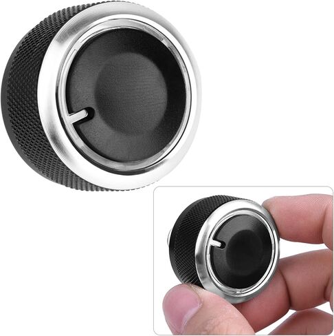 3pcs Air Condition مقبض مقبض سيارة الألومنيوم مفتاح لوحة التحكم in Kuwait