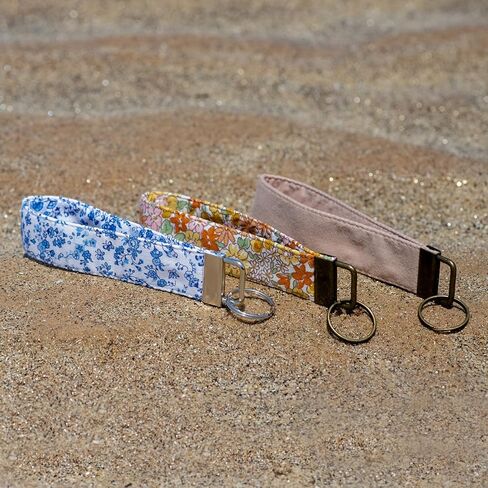 LNKRE Jewelry Wrist Wrist Lanyard للمفاتيح ، Womens Wristlet -keychain Holder Cotton Hand Bracelet Lanyard لمحفظة الهاتف in Kuwait