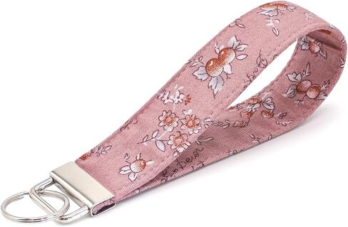 LNKRE Jewelry Wrist Wrist Lanyard للمفاتيح ، Womens Wristlet -keychain Holder Cotton Hand Bracelet Lanyard لمحفظة الهاتف in Kuwait