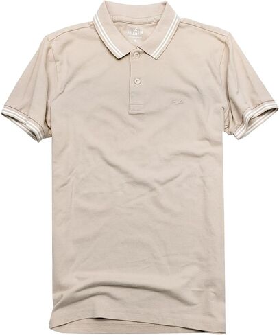 Hollister California Men's Advanced Flex Pique Polo Shirt HOM-3 in Saudi Arabia