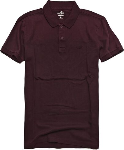 Hollister California Men Flex Pique Pique Shirt Hom-3 in Kuwait