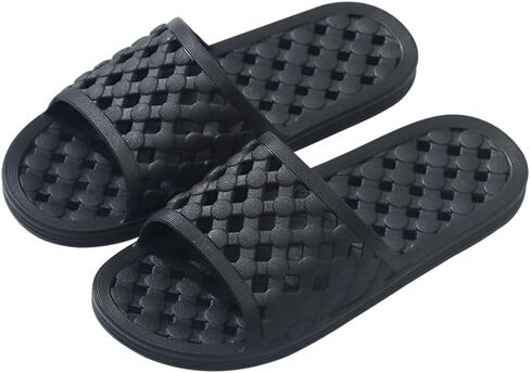 Shower Shoes for Adult Comfortable and Soft Slippers Quick Dry Non-Slip with Drain Holes for Bathroom in Saudi Arabia