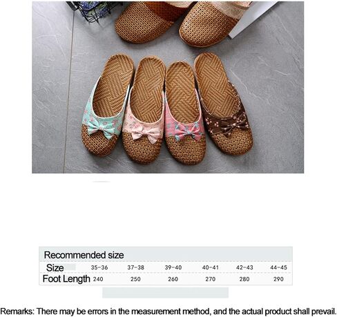 Aygjkie Flax Tatami slippers no slip indoor slippers مغلق اصبع القدم غير المتزلج باطن باطن القابل للانزلاق والعرق الصيفي in Saudi Arabia