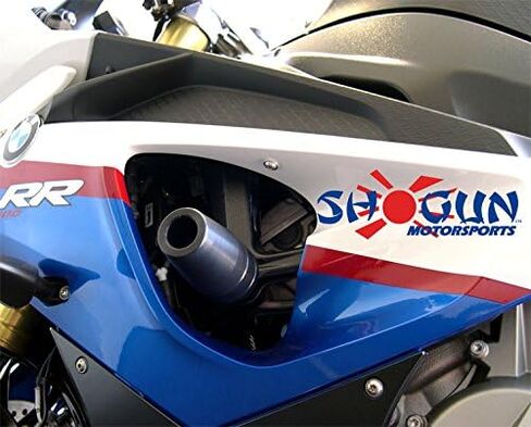 Shogun USA Made 2010 2011 S1000RR S1000 RR Black No Cut Frame Sliders 2012 2013 2014 S1000RR Cut Black (تعديلات الجسم مطلوبة) الإطار - 750-7739 in Kuwait