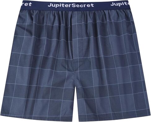 ملابس داخلية بوكسر رجالية 100% قطن مطبوعة منسوجة للرجال حزمة سراويل بوكسر in Kuwait