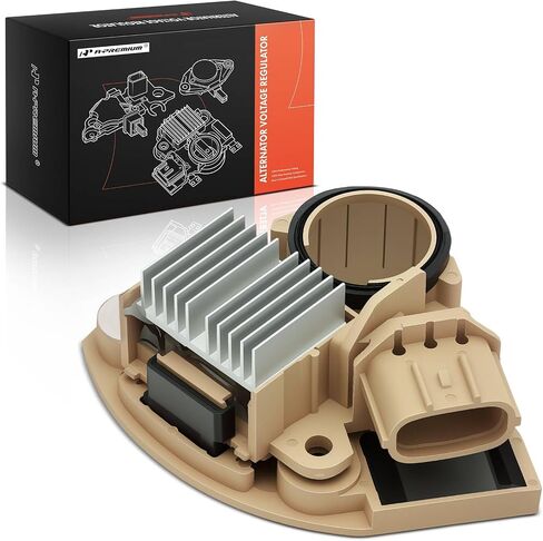 A-Premium Alternator Voltage Regulator Compatible with Nissan Sentra 2007-2010, Versa 2007-2011, Murano 2016, Pathfinder 2017-2019, Maxima 2019, NV200 2013-2014 & Infiniti QX60 2017-2019, 14V in Saudi Arabia