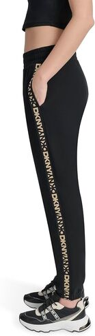 DKNY Women's Logo Tape Fleece Jogger Sweatpant in Saudi Arabia