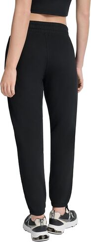 DKNY Women's Logo Tape Fleece Jogger Sweatpant in Saudi Arabia