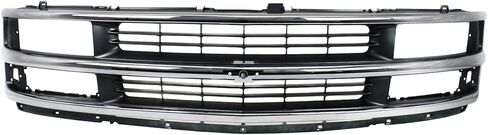 مجموعة مصبغة Garage-Pro متوافقة مع 1996-2002 Chevrolet Express 1500 ، Express 3500 ، Express 2500 ، مع إدراج قذيفة كروم مطلية بالشعار in Saudi Arabia