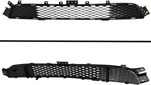 Fit 2018 2019 2020 2021 2022 for Infiniti Q50 Front Upper Gloss Black Grille Grill in Kuwait