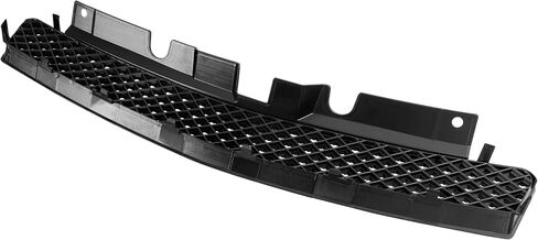 KUAFU Upper&Lower Grill + Fog Lights + Fog Lamp Bezels Set Compatible with 2006-2013 Chevy Chevrolet Impala All Models 2014-2016 Chevy Impala Limited Front Grille Mesh Plastic(ABS+PP) Black 6pcs in Saudi Arabia