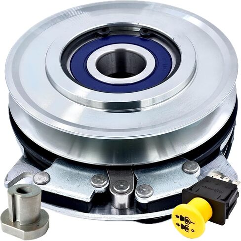 HD Switch BIGBearing HiTorque 210ftlb Billet Pulley Clutch 388740 & PTO Switch 183925 for Grasshopper 218 220 223 227 321D 322D 325 329 428D 430D Mowers 5218-65 5218-165 5218-225 OEM Upgrade in Saudi Arabia