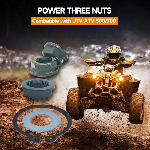 صواميل شفة القابض مع رمح circlip لـ Hisun UTV ATV 500 700 ، Bennche Bighorn ، Massimo MSU500 MSU700 ، Menards Yardsport ، Axis ، Qlink in Kuwait