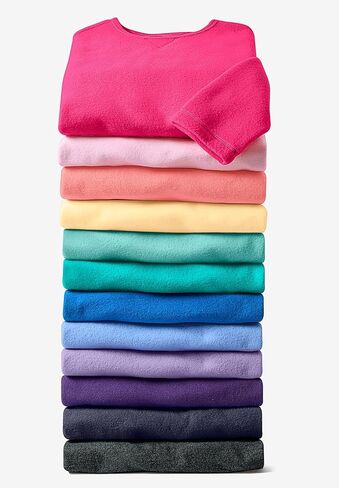 Woman Within Plus Size Sherpa Sweatshirt in Saudi Arabia