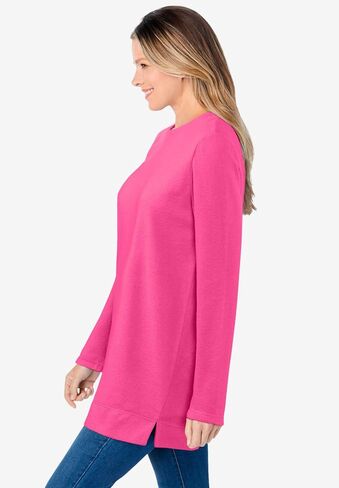 Woman Within Plus Size Sherpa Sweatshirt in Saudi Arabia