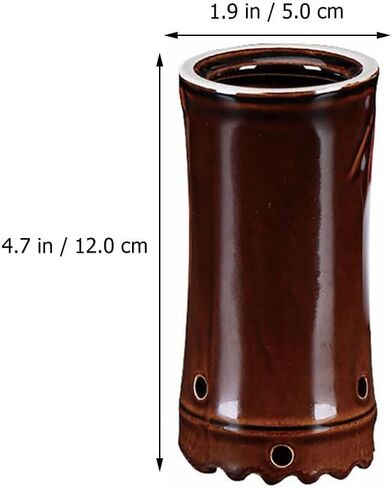 1pc Portable Moxibustion Device Ceramic Moxa Burner for Smokeless Facial Massage Suitable for Face Neck Abdomen and More with Anti-ash Net and Air in Saudi Arabia