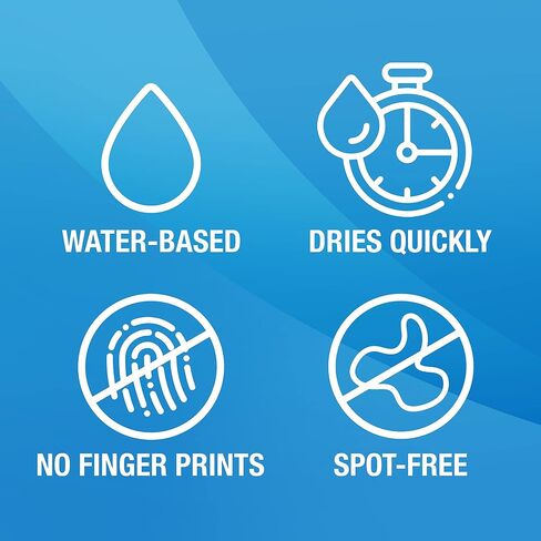 MiracleWipes for Stainless Steel, Great for Kitchen and Appliances, Including Oven, Refrigerator, Dishwasher, Microwave, Sink, Hood, Grill, Removes Fingerprints and Smudges - 60 Count in Kuwait