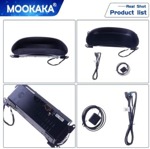 MOOKAKA Meter Cockpit Digital Dash Cluster Easy Installation LCD Screen Driving Car Information Display,for Jeep Wrangler 2010-2017 Speedometer Instrument Upgrade in Saudi Arabia