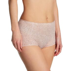 Bali Women's Soft Touch Boyshort Panty, DFSTBS, Warm Brown Animal, 8 in Saudi Arabia