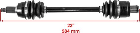 Caltric Rear Right/Left Complete Cv Joint Axle Compatible with Polaris 1332809, 1332642 in Saudi Arabia