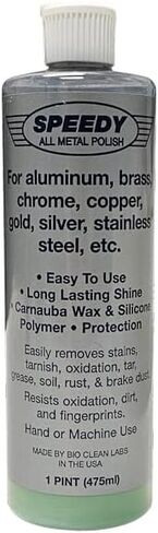 Speedy Metal Polish, The Original Industrial Metal Polishing Compound - 32 oz. Bottle (Liquid) C in Saudi Arabia
