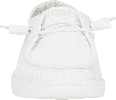 Hey Dude Wendy Stretch Sox White Size 8, Women’s Shoes, Women’s Slip-on Loafers, Comfortable & Light-Weight in Saudi Arabia
