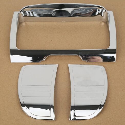 TCT-Motorparts Tri Line Line Stereo Cover Cover for Harley Touring Model in Kuwait