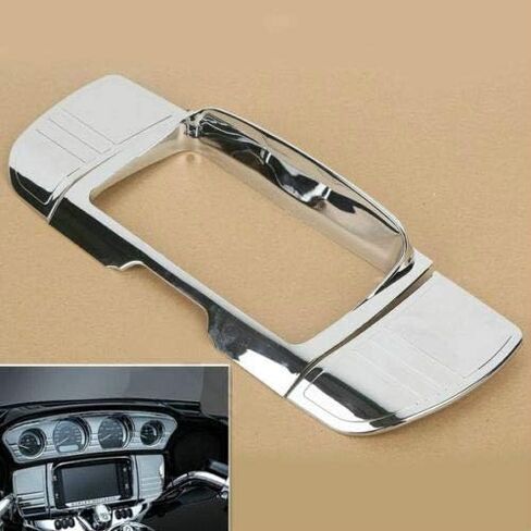 TCT-Motorparts Tri Line Line Stereo Cover Cover for Harley Touring Model in Kuwait