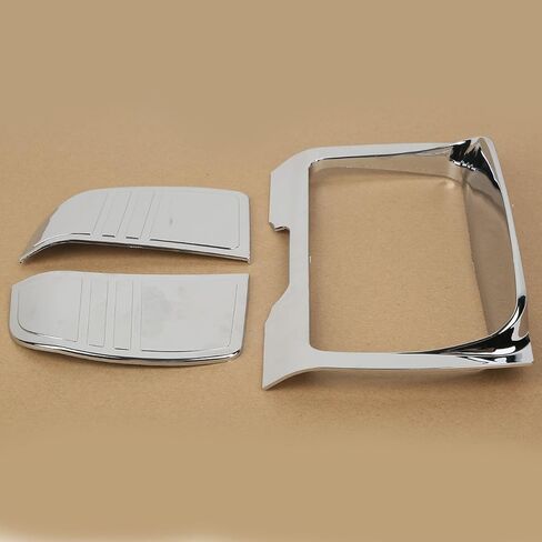 TCT-Motorparts Tri Line Line Stereo Cover Cover for Harley Touring Model in Kuwait